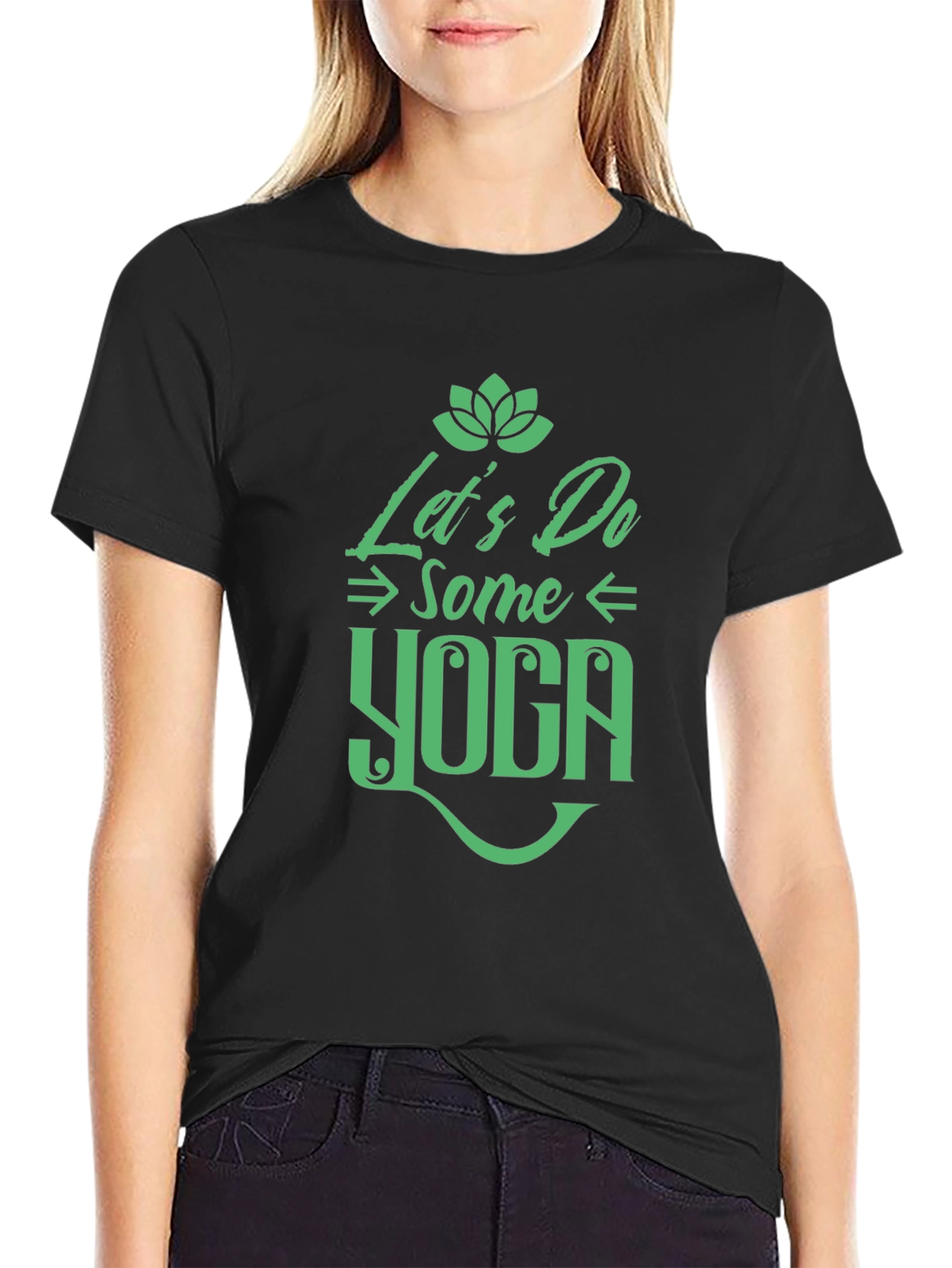 Yoga T-Shirt - Lets Do Some Yoga