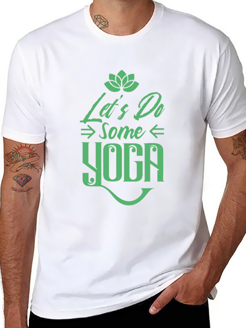 Yoga T-Shirt - Lets Do Some Yoga