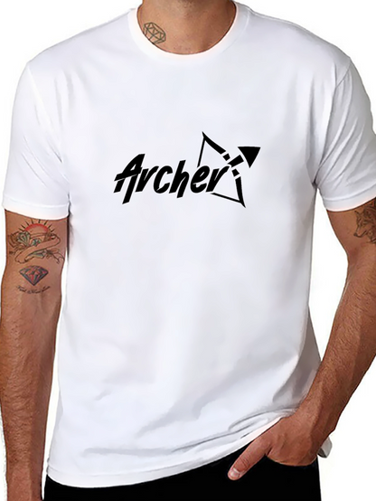 Archer Graphic Tee - Classic Black