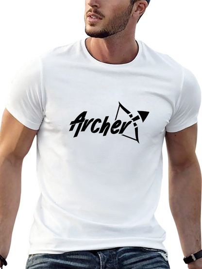 Archer Graphic Tee - Classic Black