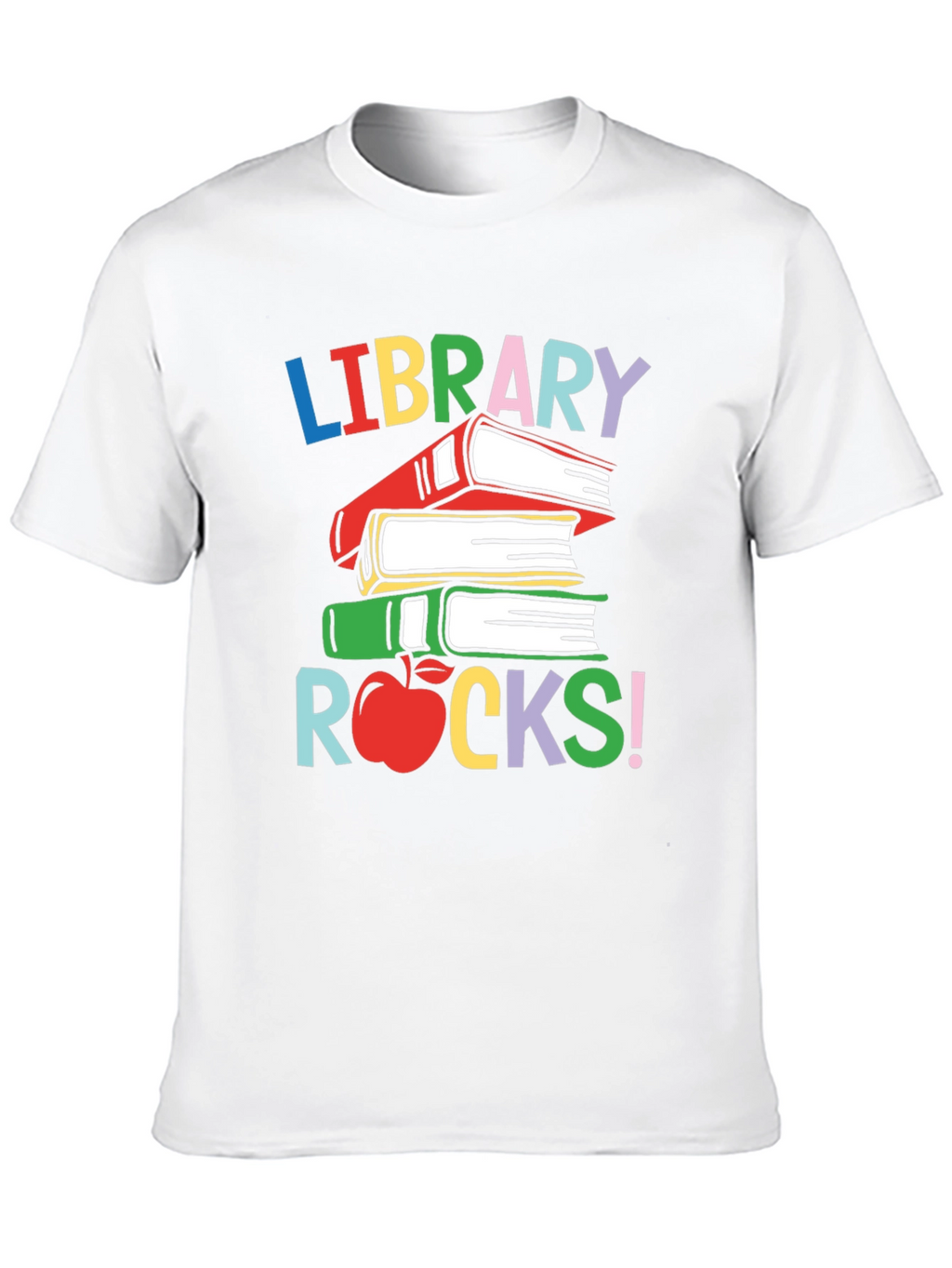 Library Rocks! T-Shirt - Book Lover Apparel