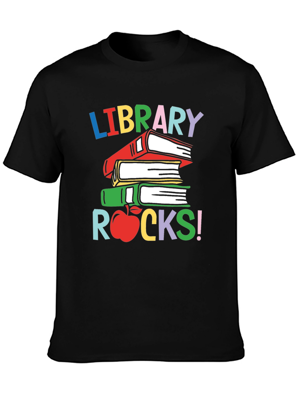 Library Rocks! T-Shirt - Book Lover Apparel