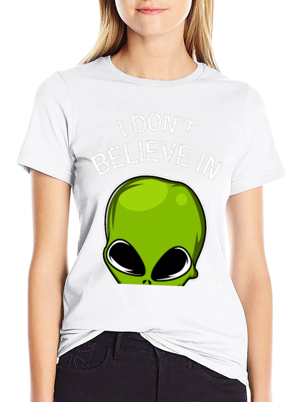 Alien Believer T-Shirt - Funny Graphic Tee