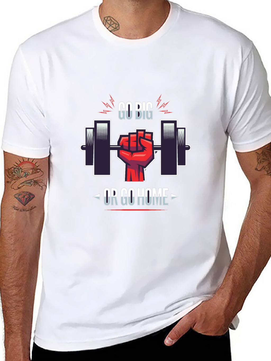 Go Big or Go Home Gym T-Shirt