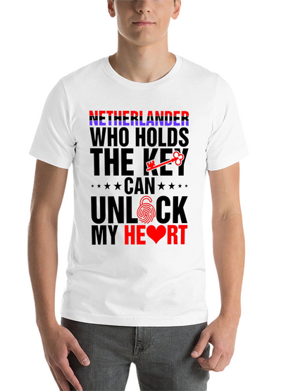 Netherlands Unlock My Heart T-Shirt