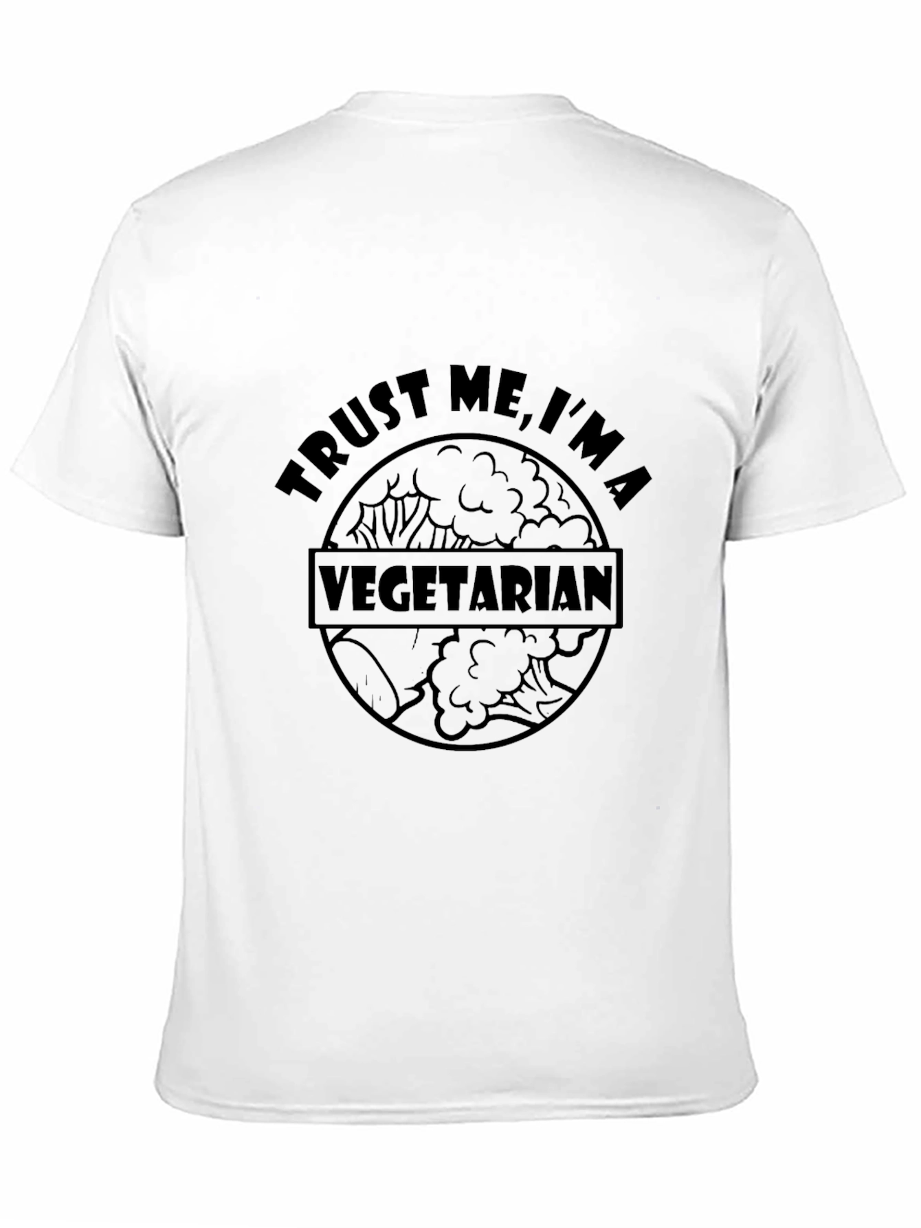 Trust Me Im a Vegetarian Graphic T-Shirt