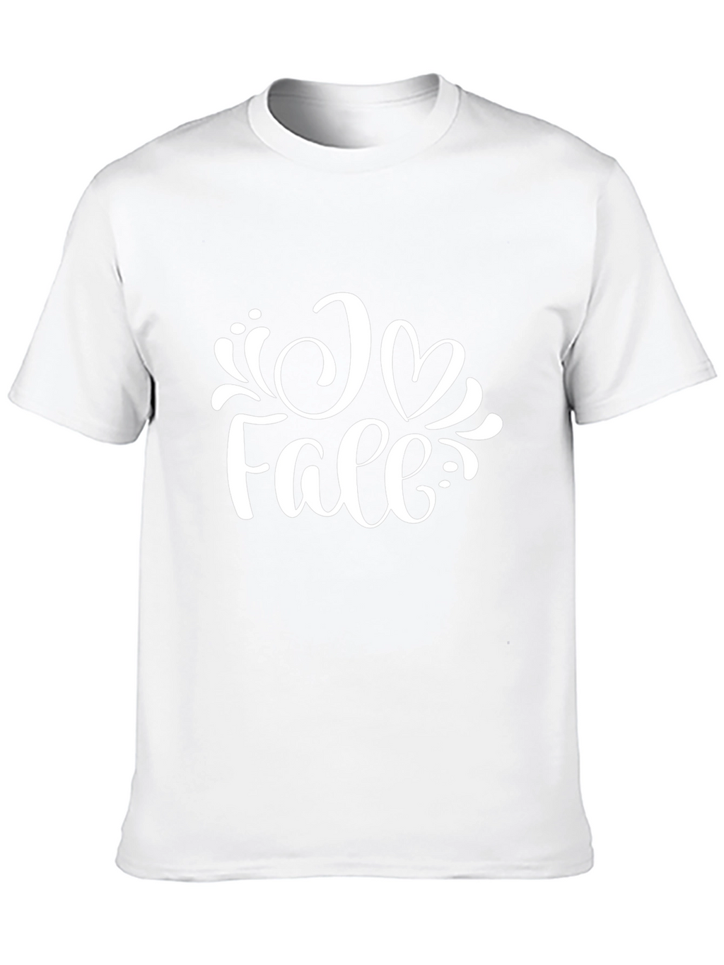I Heart Fall Black Graphic Tee