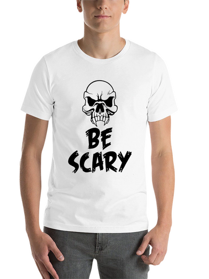Be Scary Skull T-Shirt - Halloween Style!