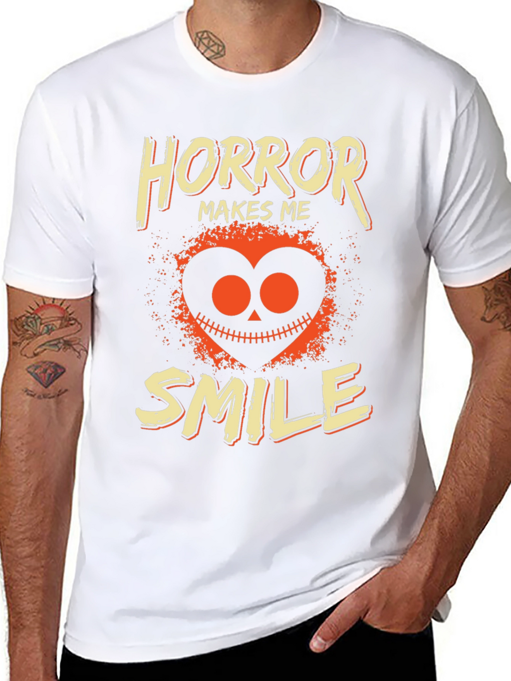 Horror Makes Me Smile T-Shirt