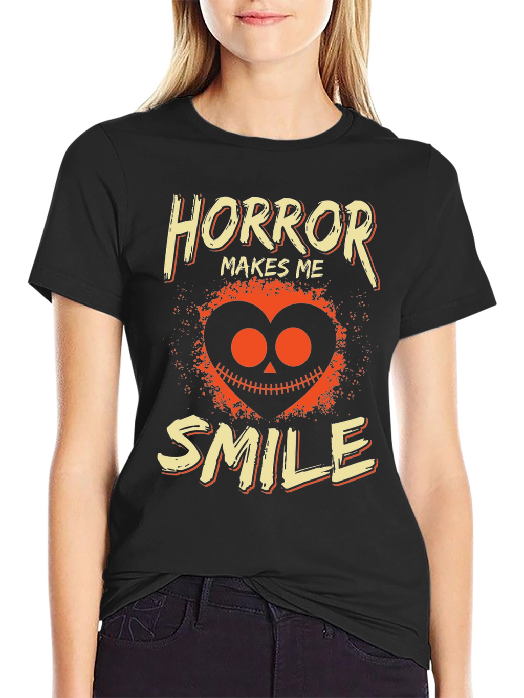 Horror Makes Me Smile T-Shirt