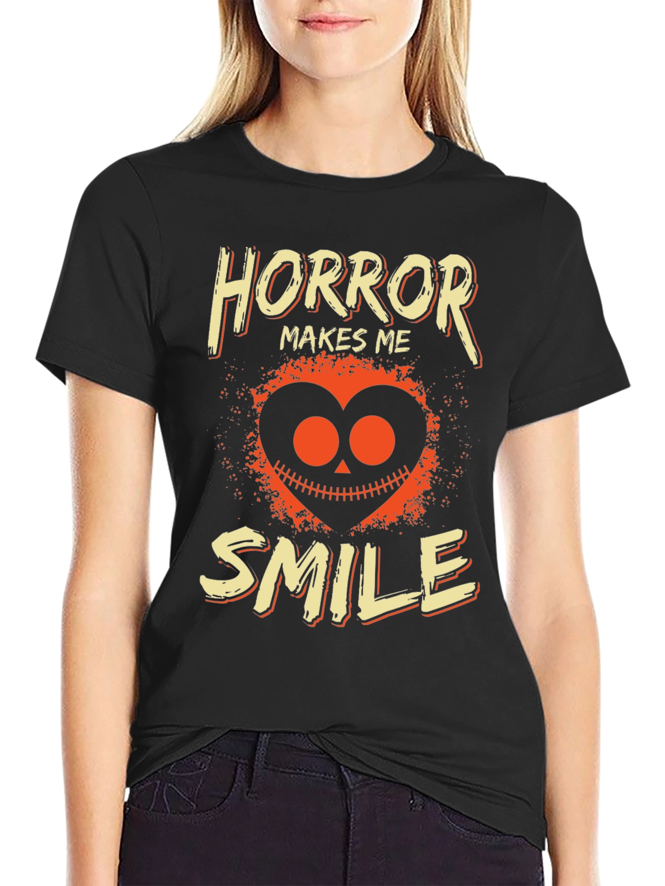 Horror Makes Me Smile T-Shirt