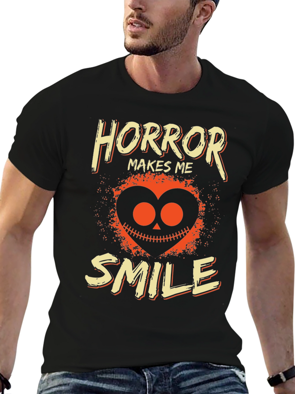 Horror Makes Me Smile T-Shirt
