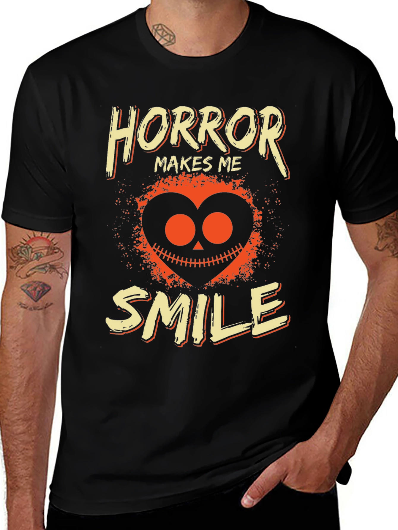 Horror Makes Me Smile T-Shirt