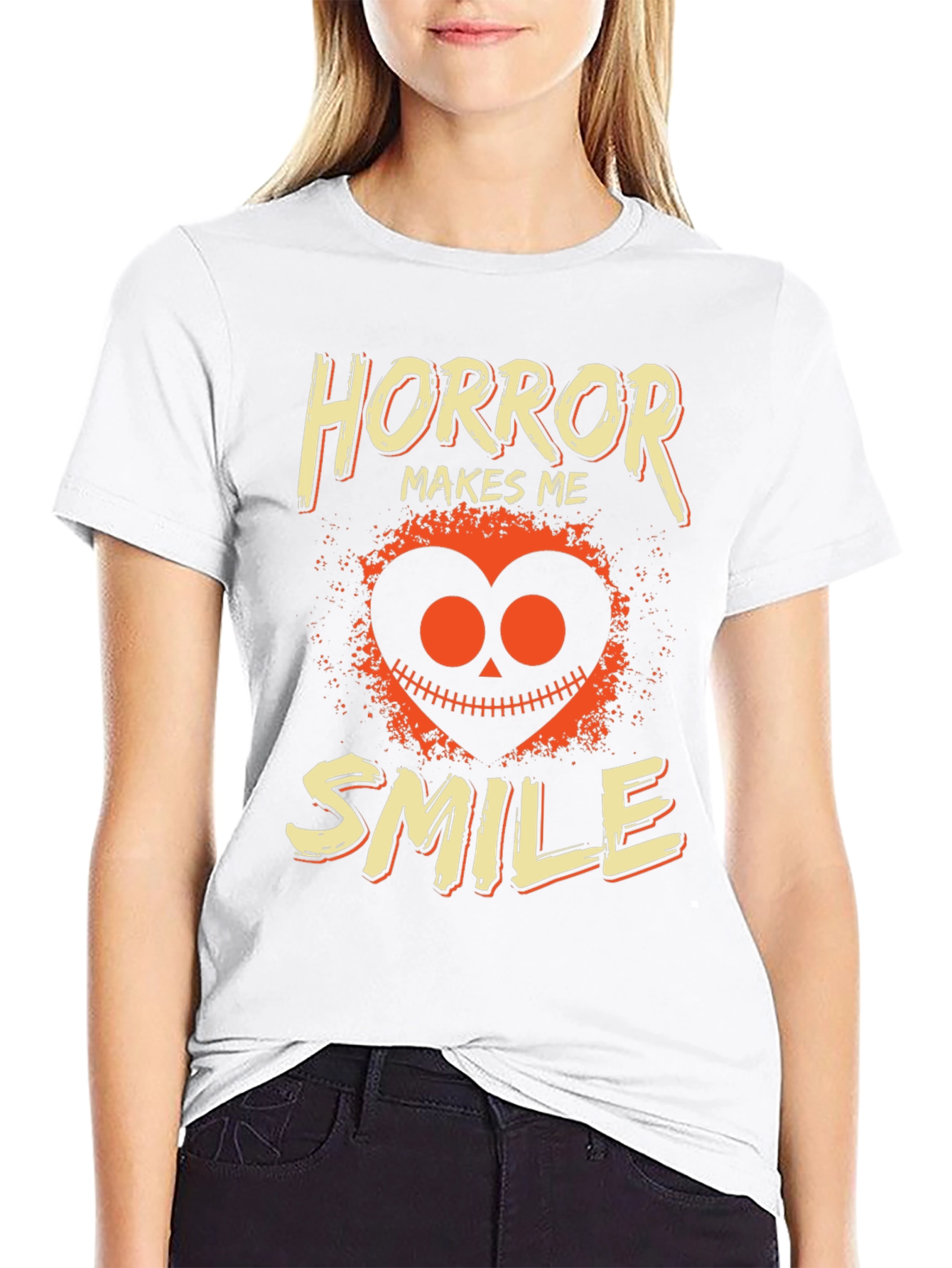 Horror Makes Me Smile T-Shirt