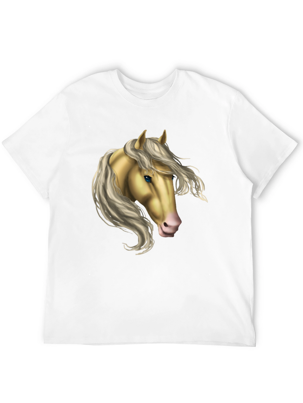Horse Graphic Tee - Stylish Black T-Shirt