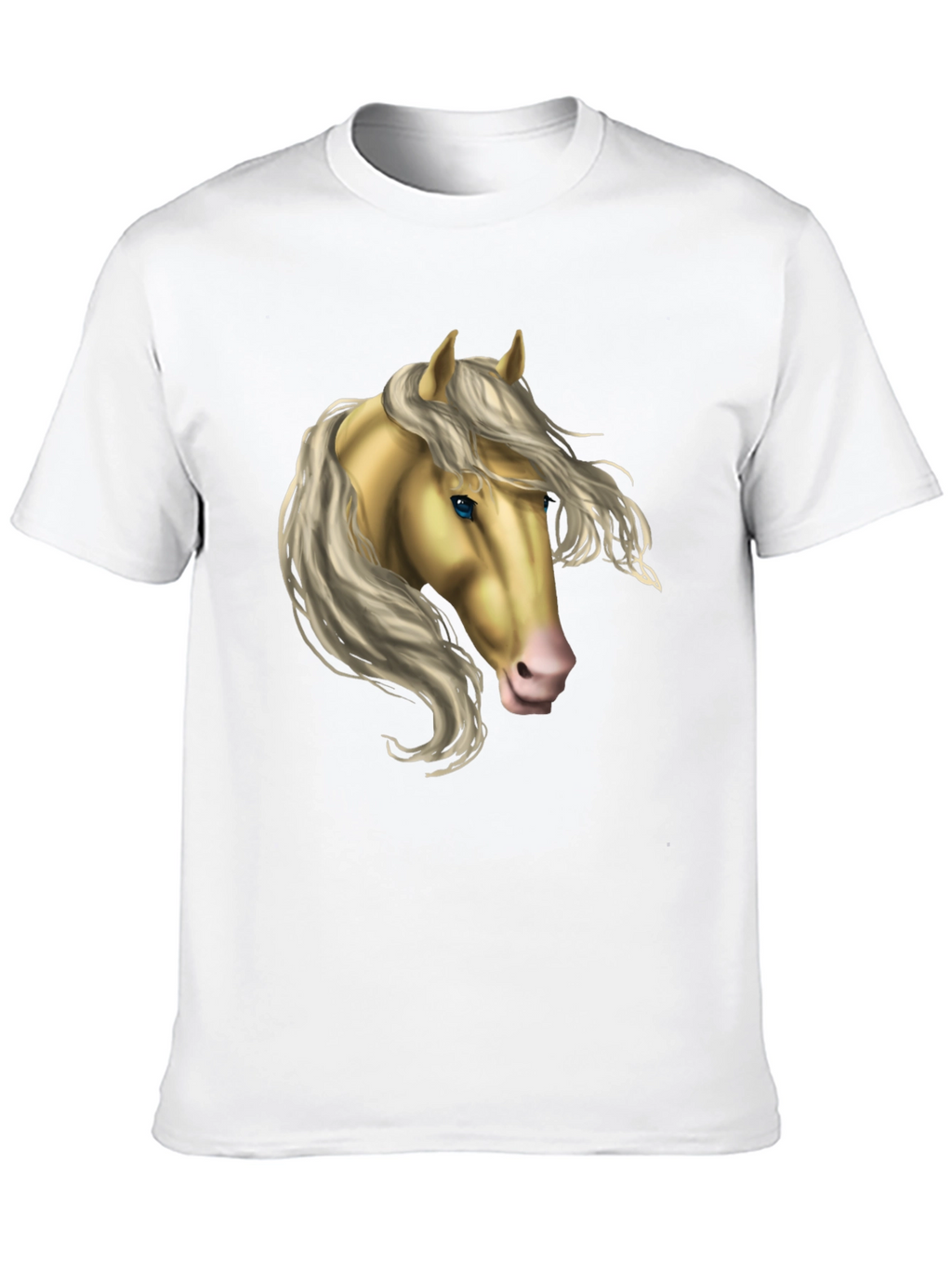 Horse Graphic Tee - Stylish Black T-Shirt