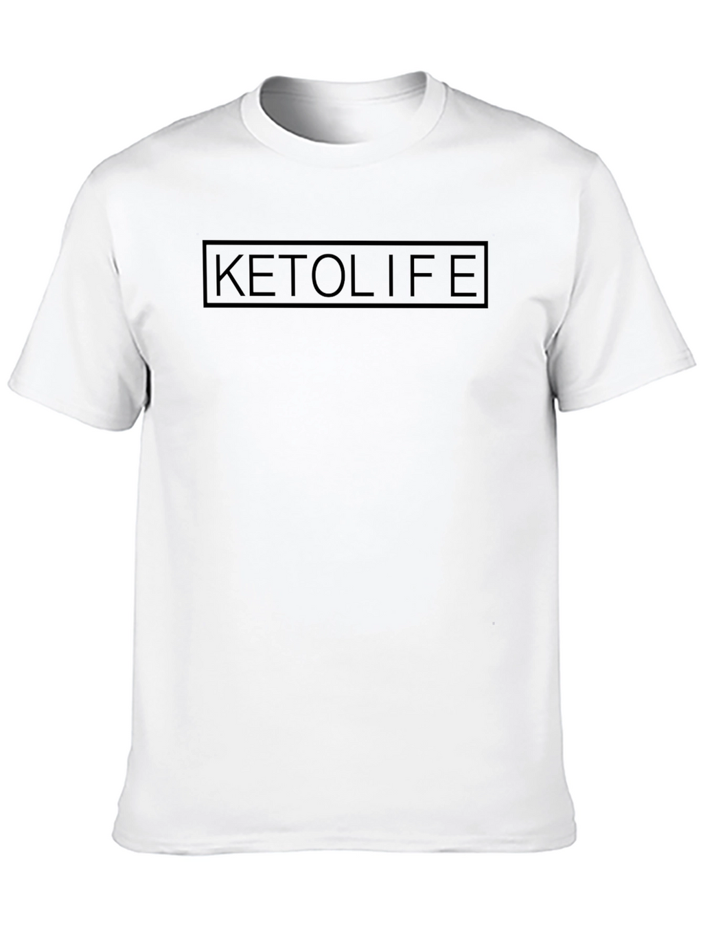 KetoLife Black Graphic T-Shirt