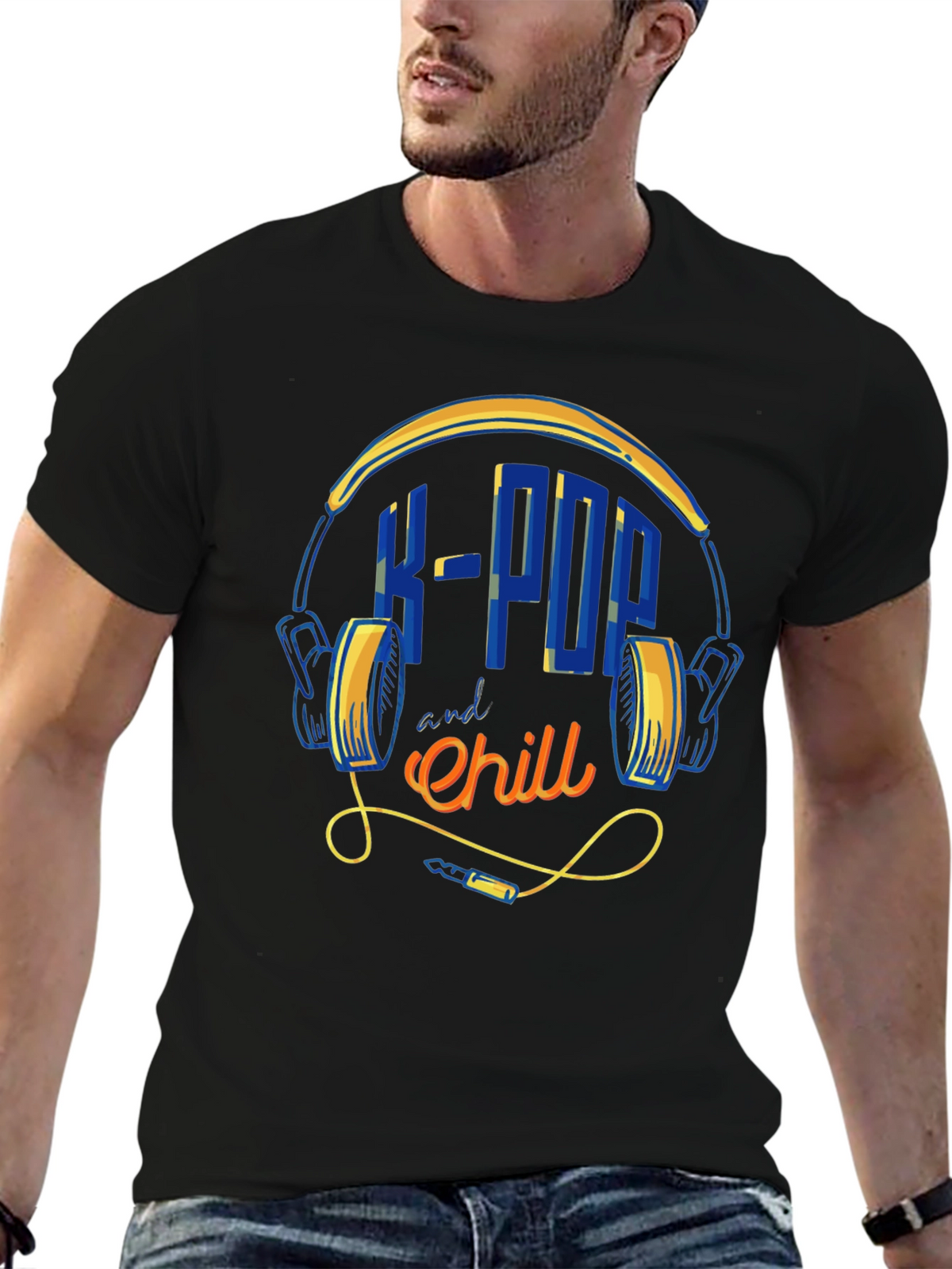K-Pop and Chill Graphic Tee