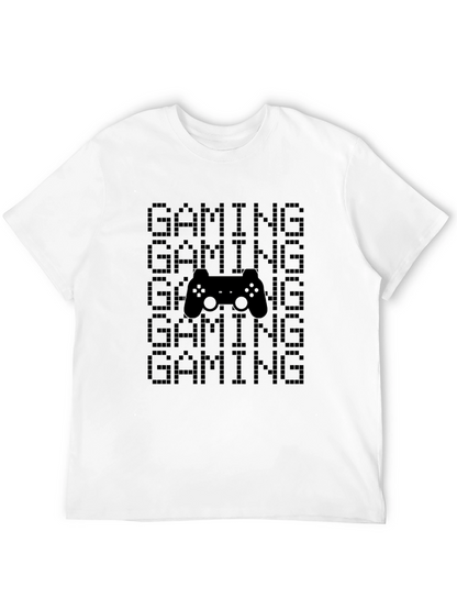 Gaming Pixel Art Black T-Shirt