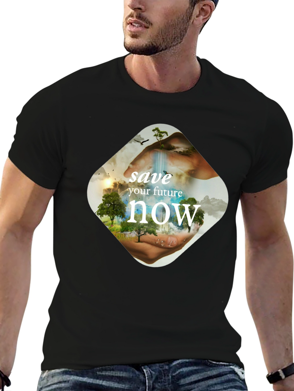 Save Your Future Now Graphic T-Shirt