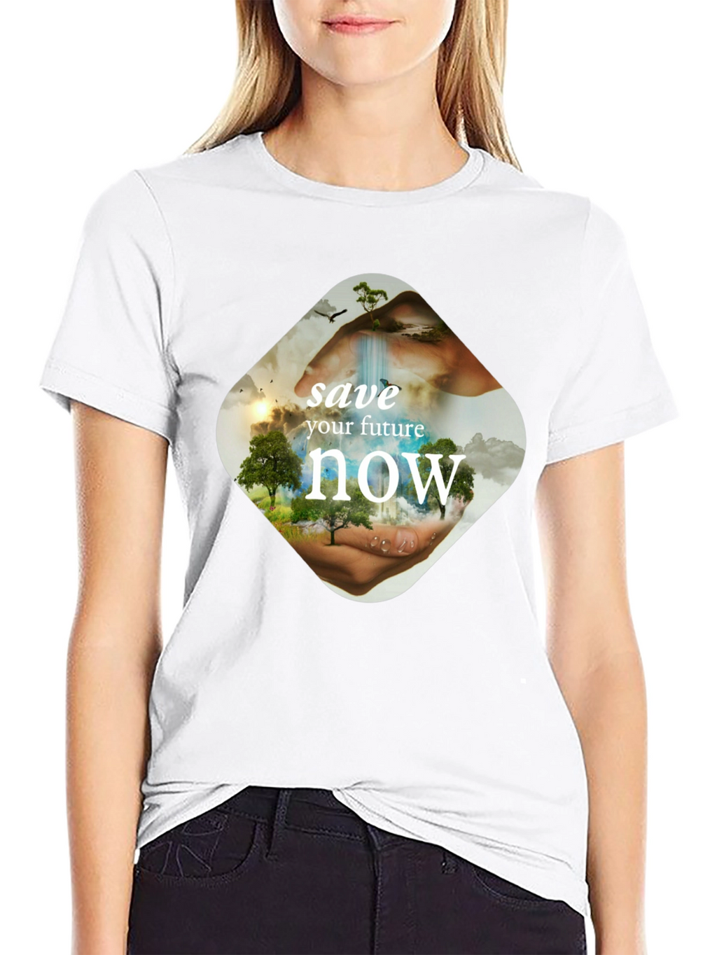 Save Your Future Now Graphic T-Shirt
