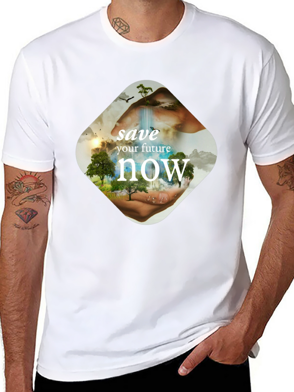 Save Your Future Now Graphic T-Shirt