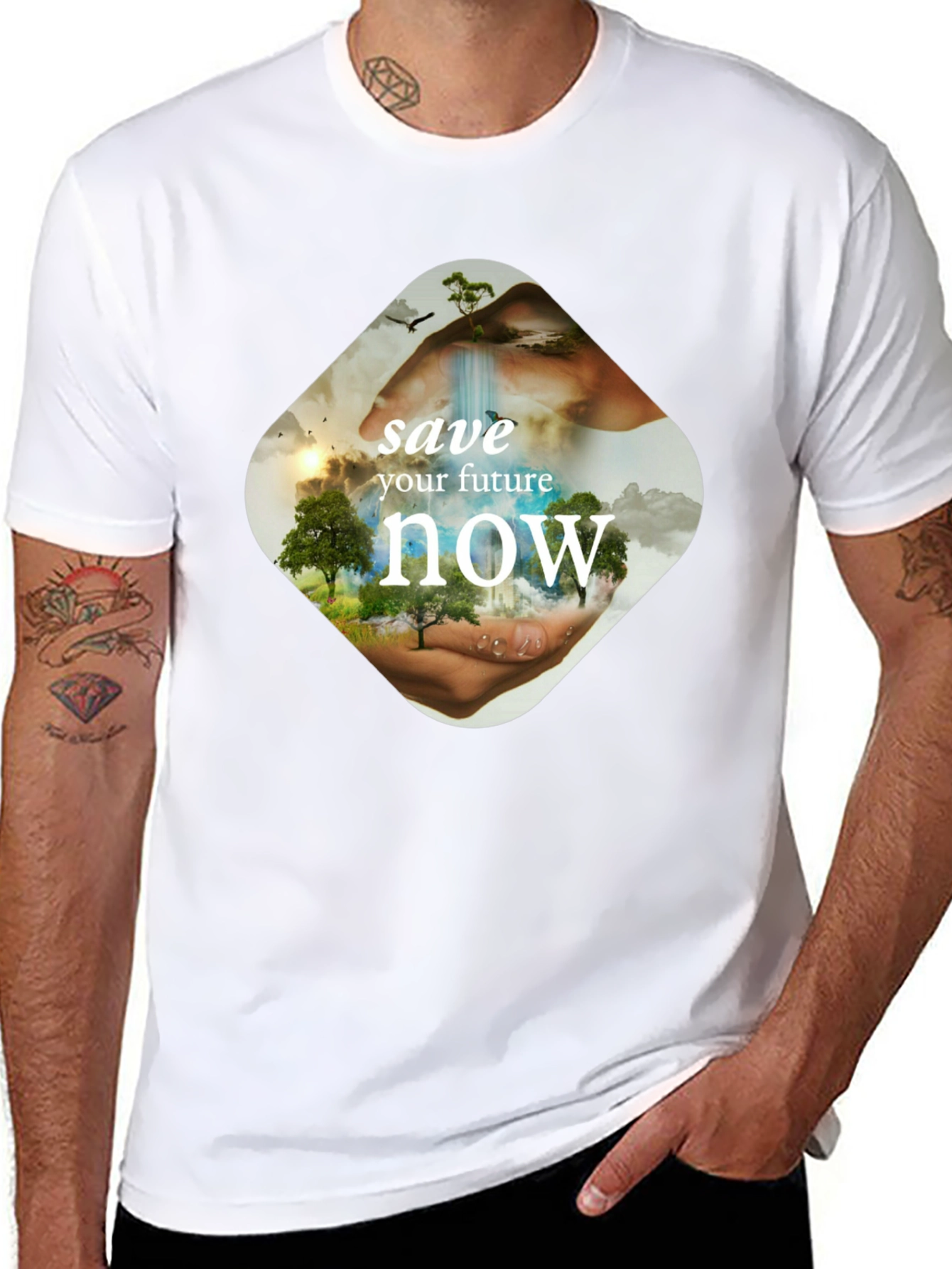 Save Your Future Now Graphic T-Shirt