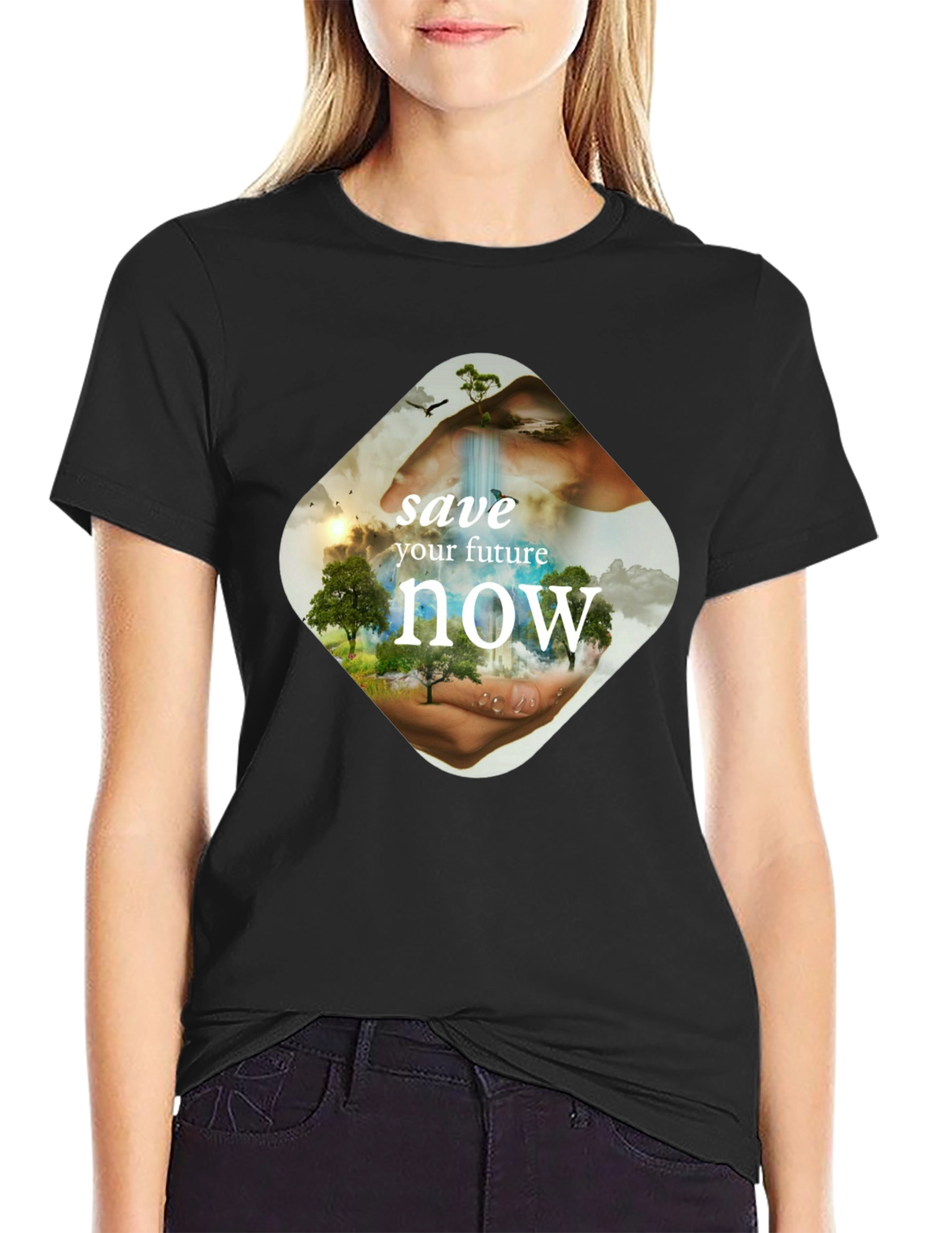 Save Your Future Now Graphic T-Shirt