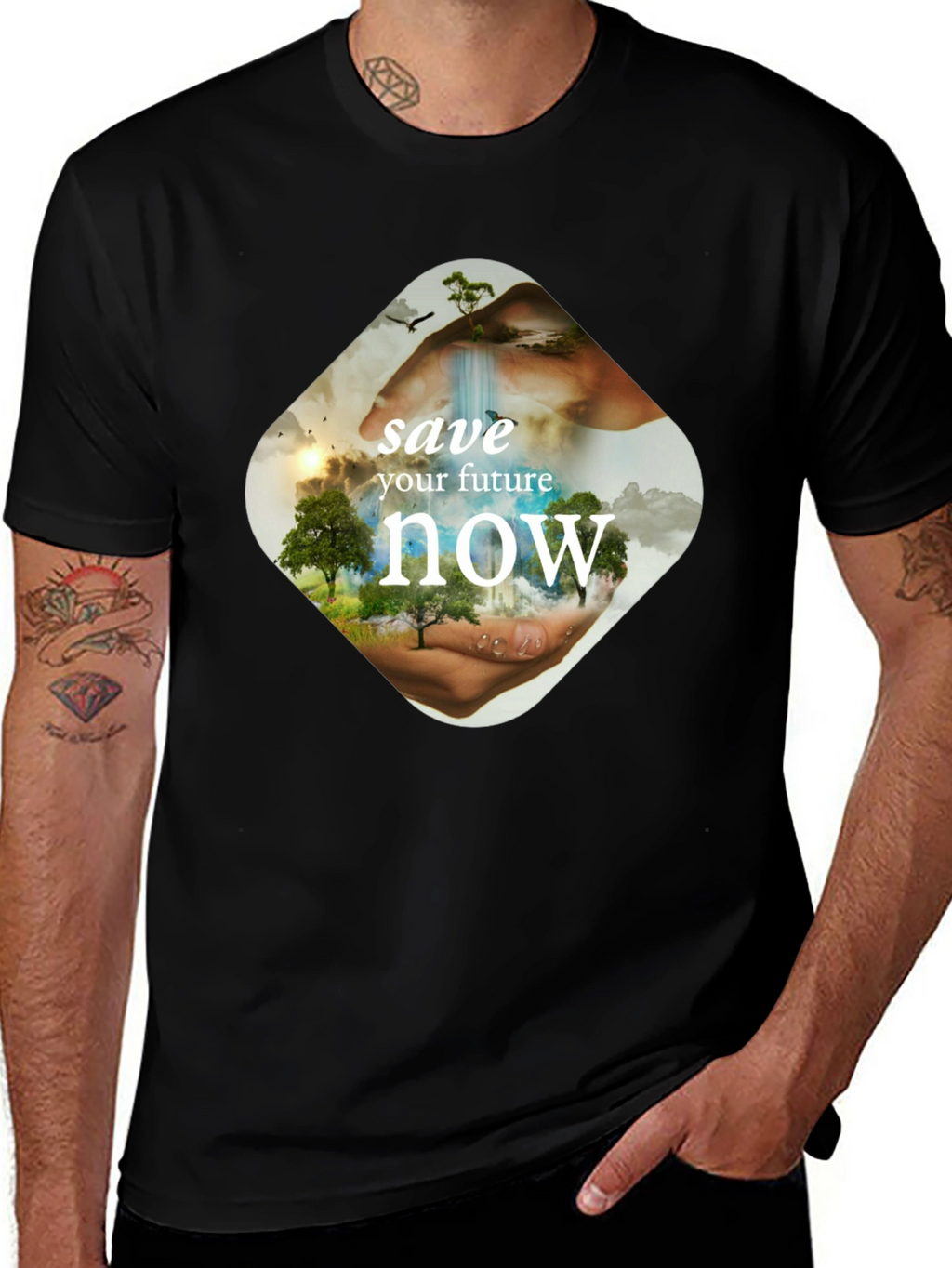 Save Your Future Now Graphic T-Shirt