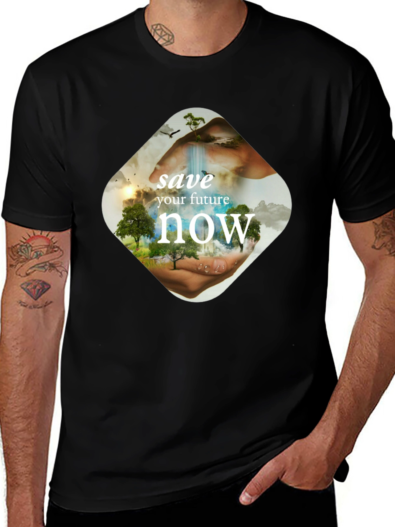 Save Your Future Now Graphic T-Shirt