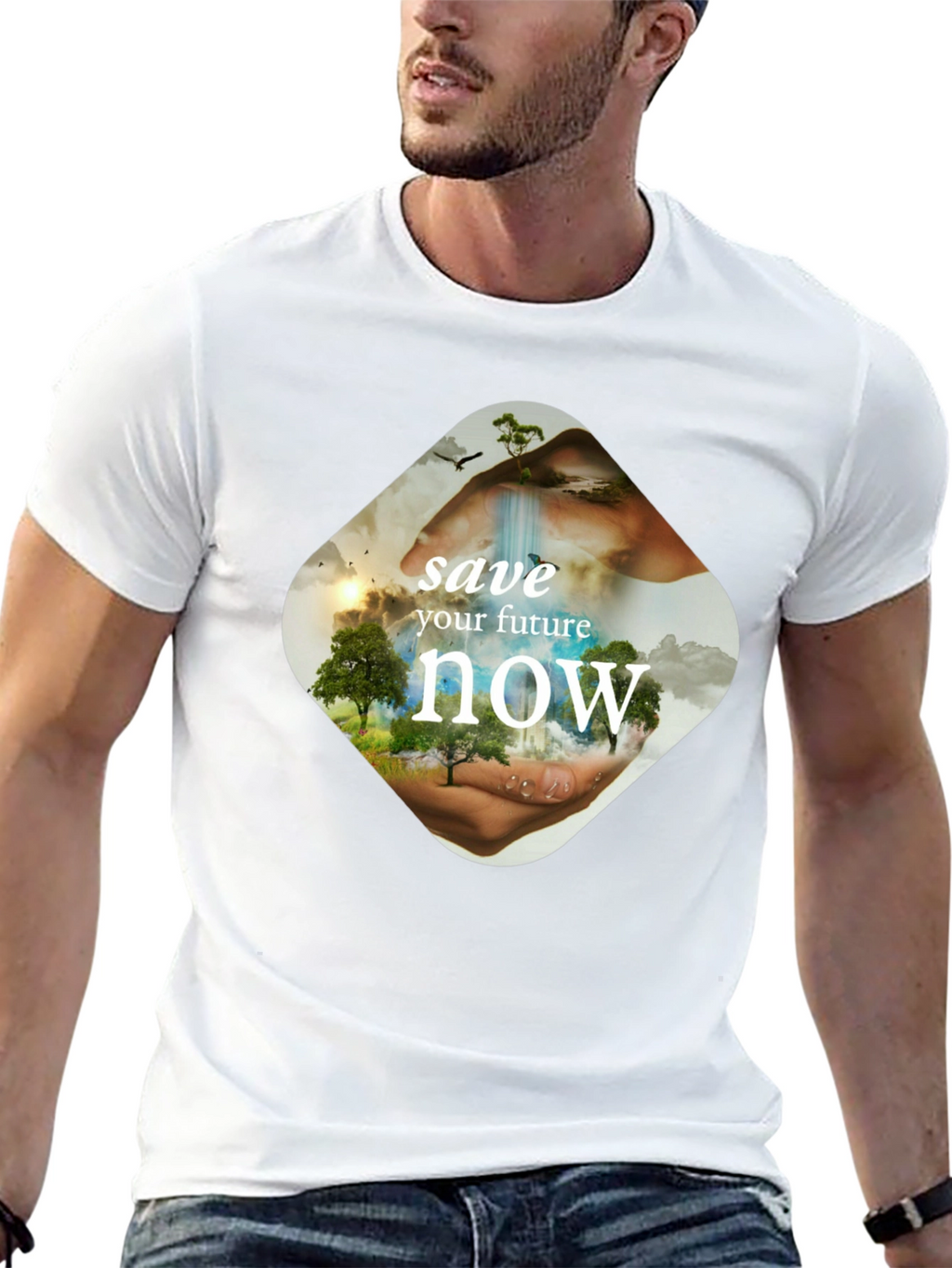 Save Your Future Now Graphic T-Shirt