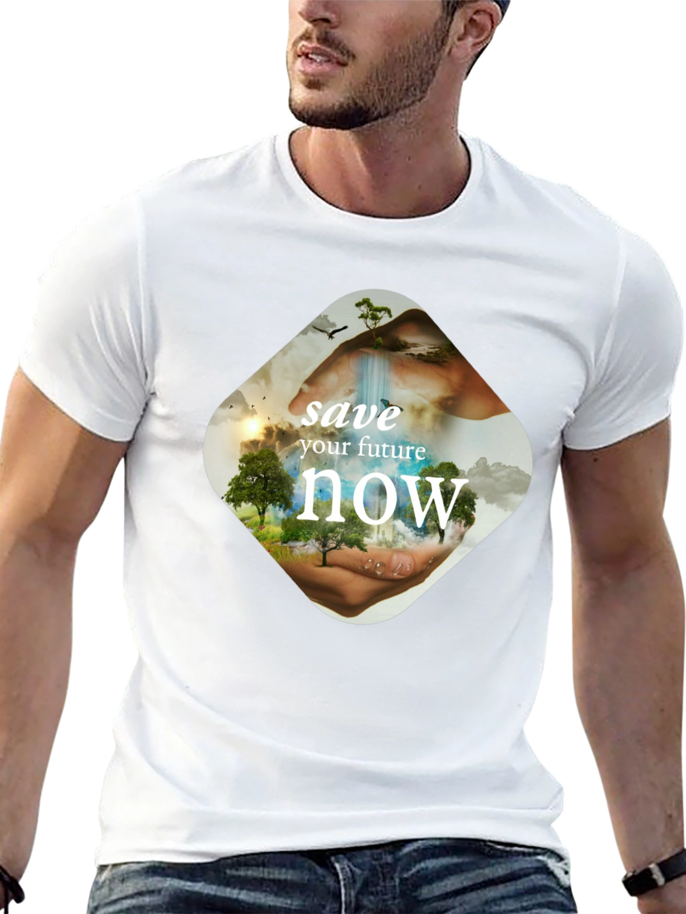 Save Your Future Now Graphic T-Shirt