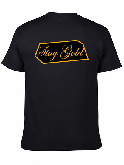 Stay Gold T-Shirt - Stylish Graphic Tee
