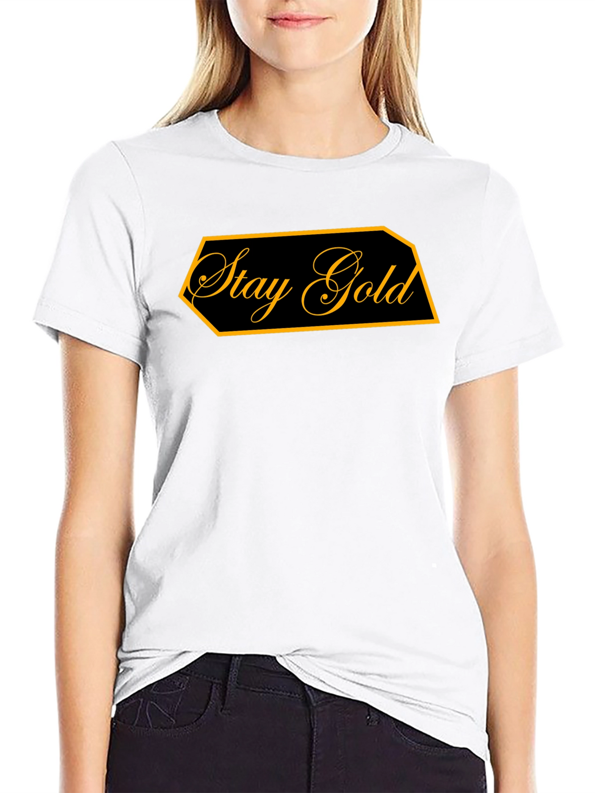 Stay Gold T-Shirt - Stylish Graphic Tee