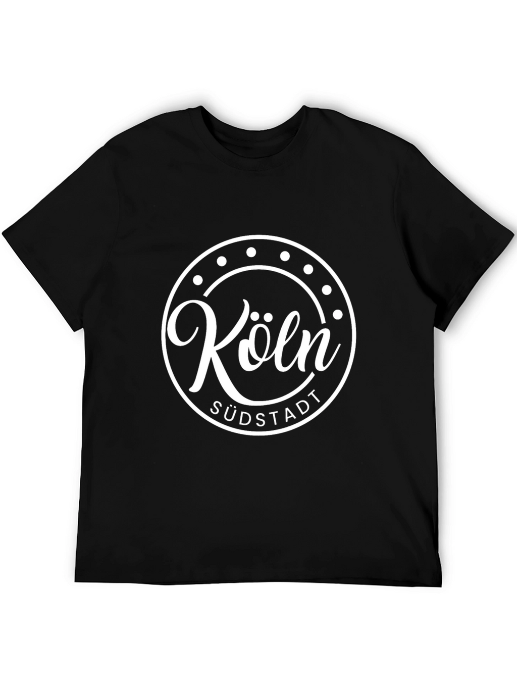 Köln Südstadt T-Shirt - Black Graphic Tee