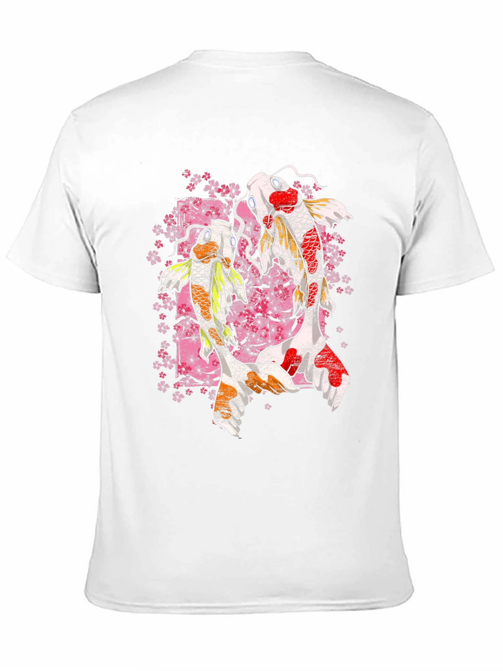 Koi Fish Graphic Tee - Black T-Shirt