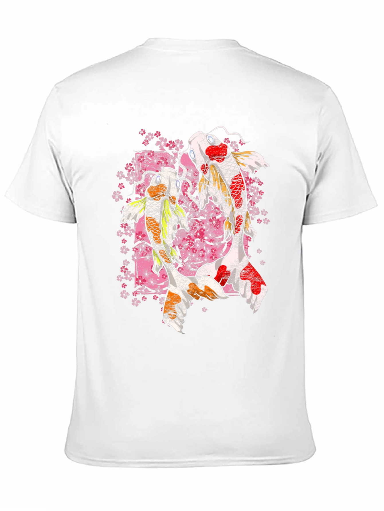 Koi Fish Graphic Tee - Black T-Shirt