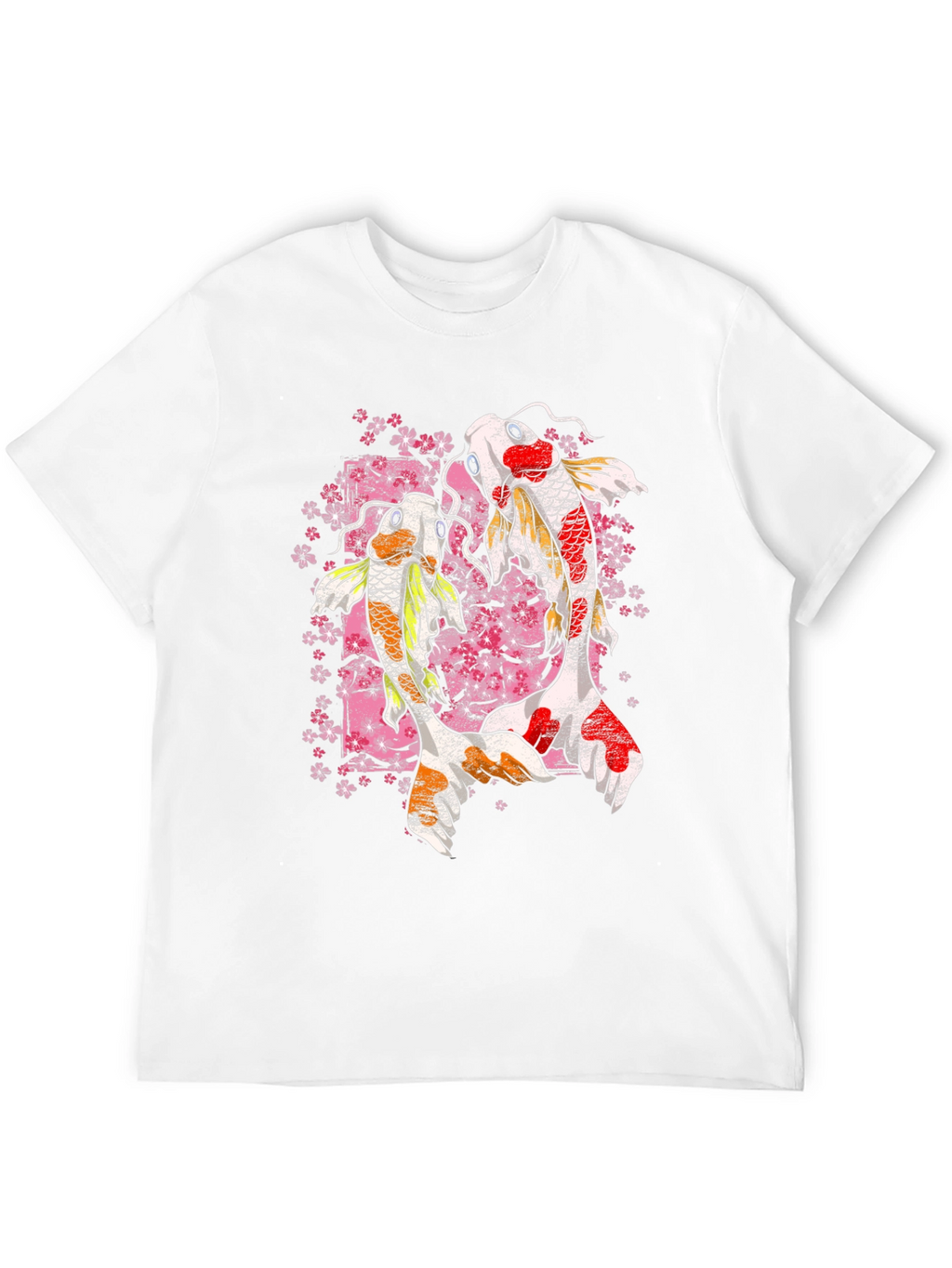 Koi Fish Graphic Tee - Black T-Shirt