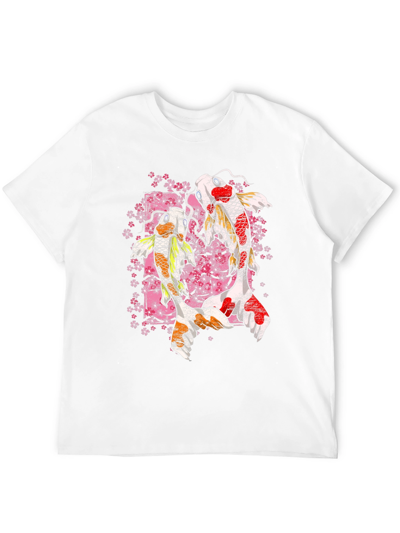 Koi Fish Graphic Tee - Black T-Shirt
