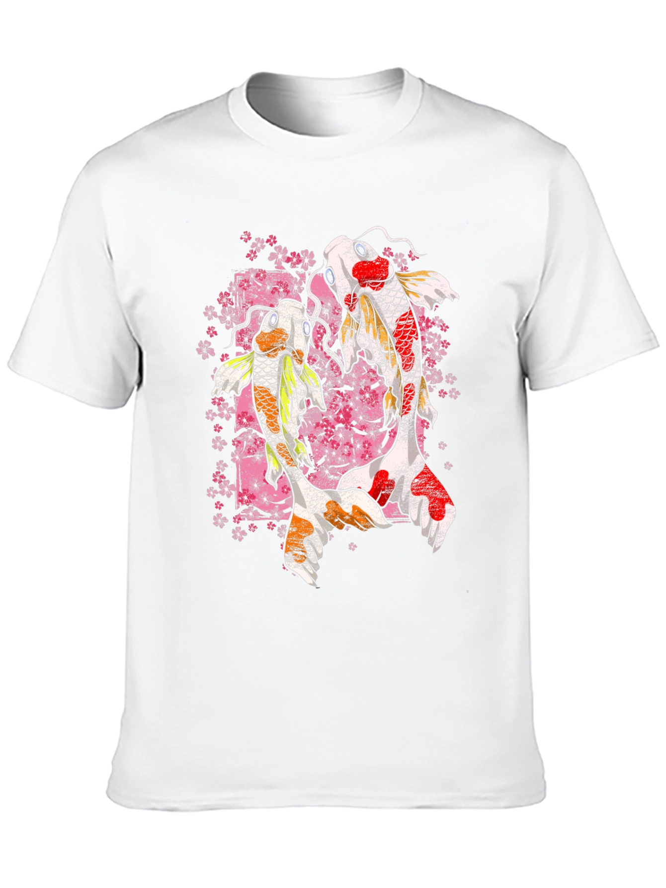 Koi Fish Graphic Tee - Black T-Shirt