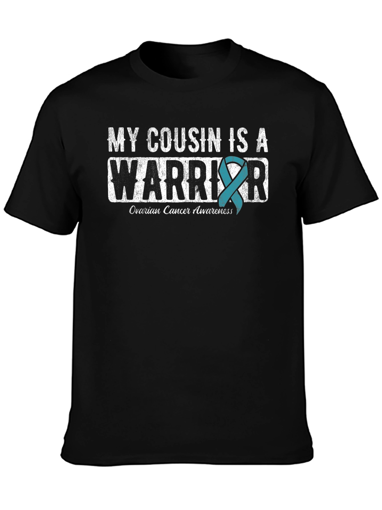 Ovarian Cancer Awareness Warrior T-Shirt