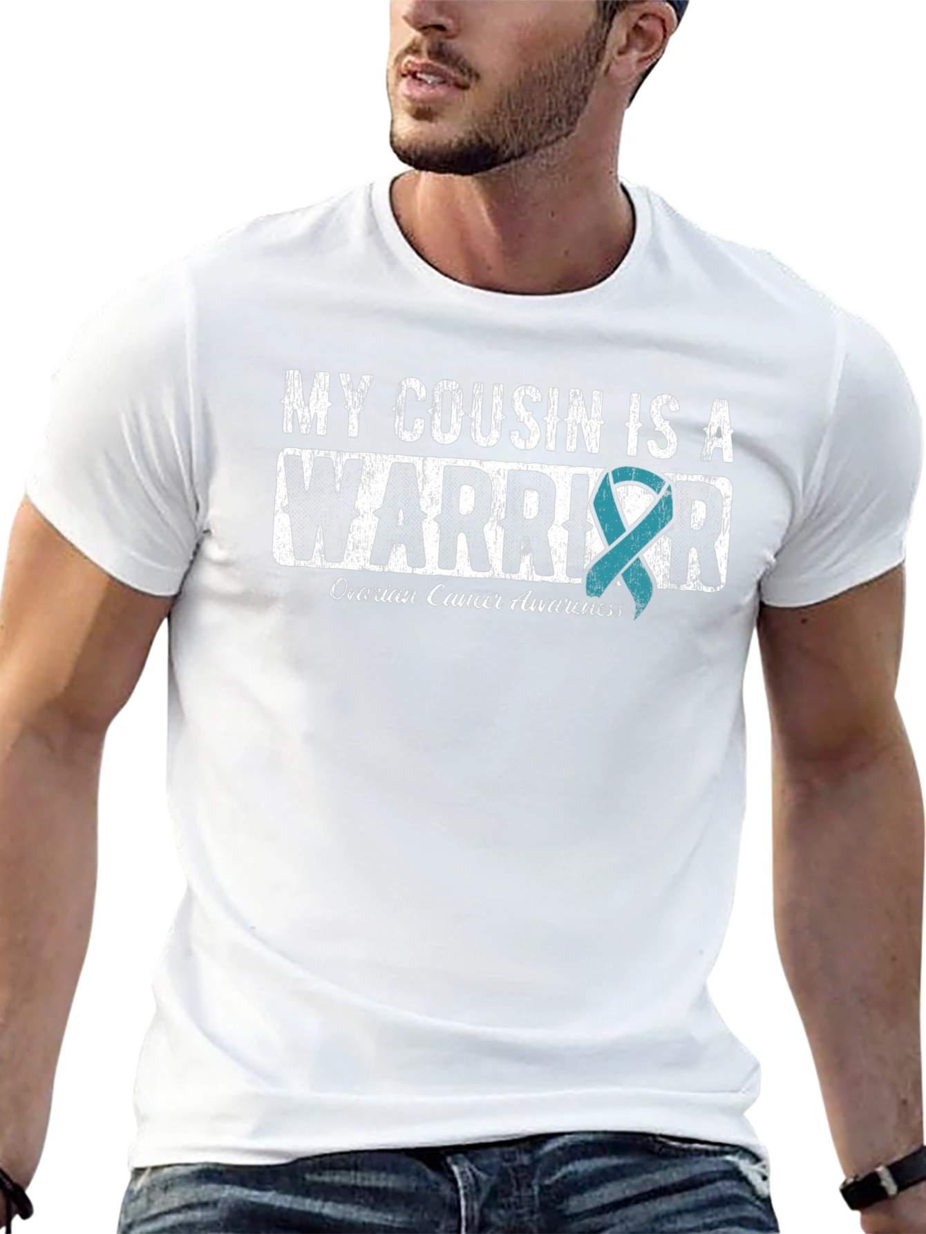 Ovarian Cancer Awareness Warrior T-Shirt