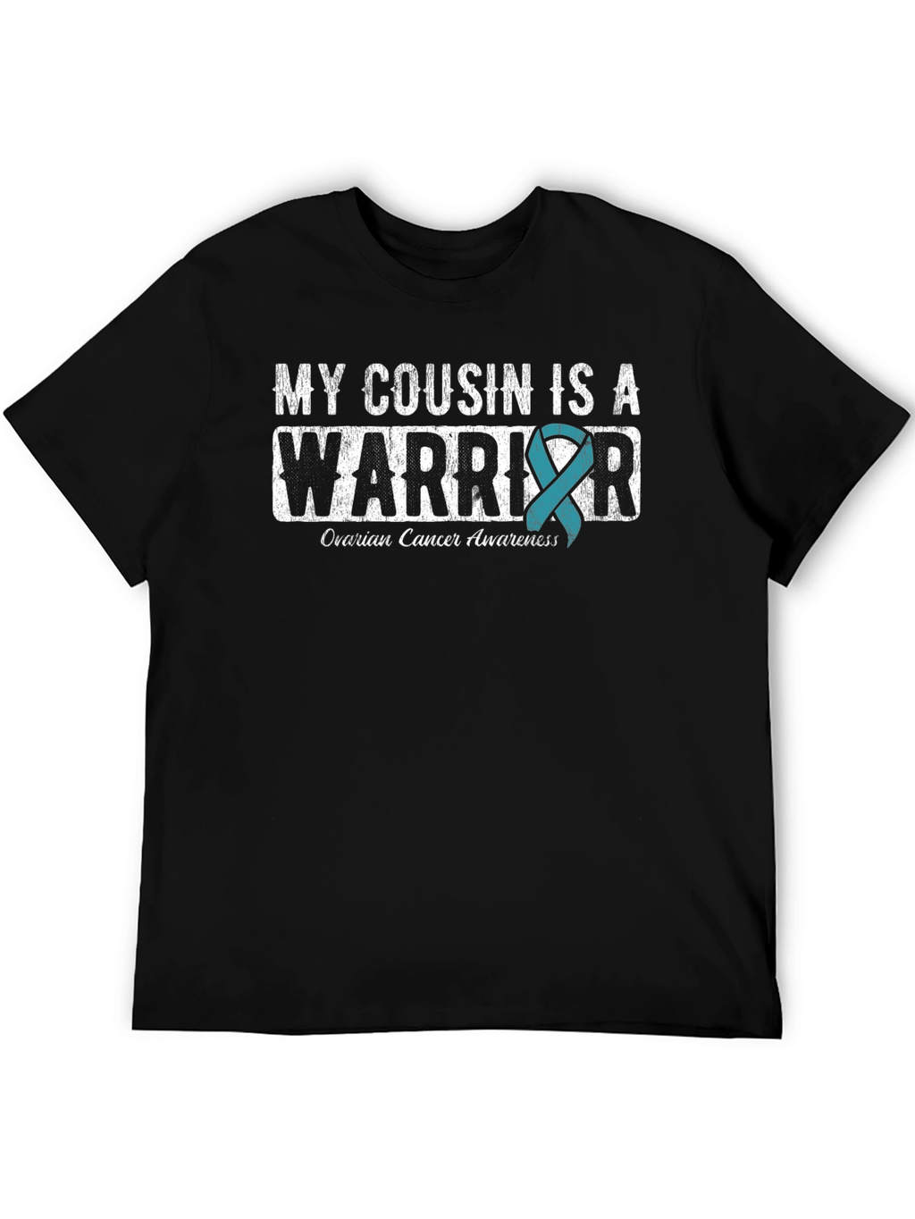 Ovarian Cancer Awareness Warrior T-Shirt