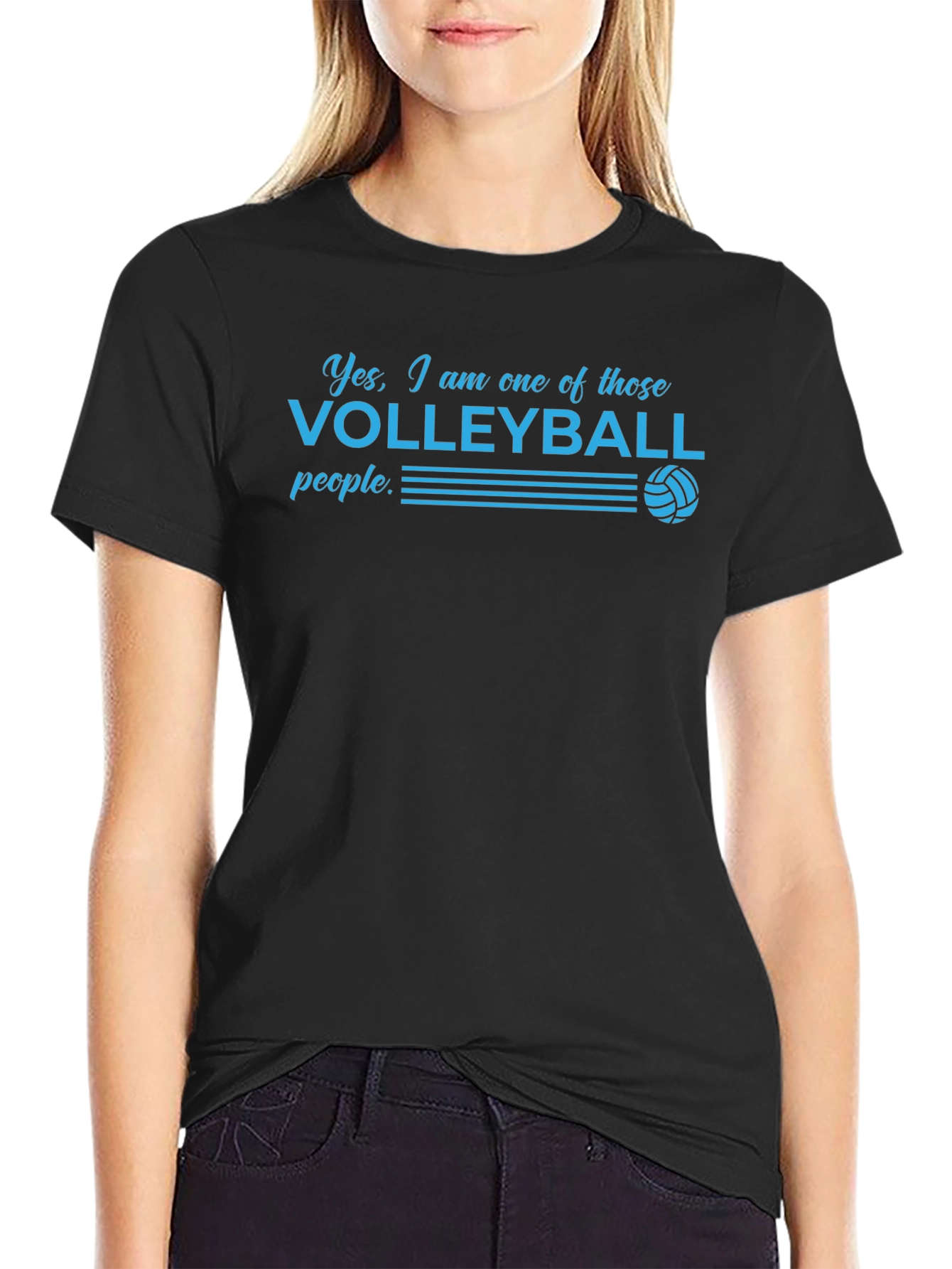 Volleyball Fan T-Shirt -  Yes I am One of Those People