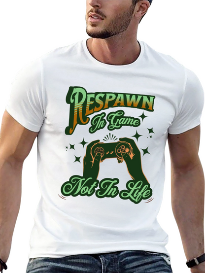 Respawn In Game Black T-Shirt