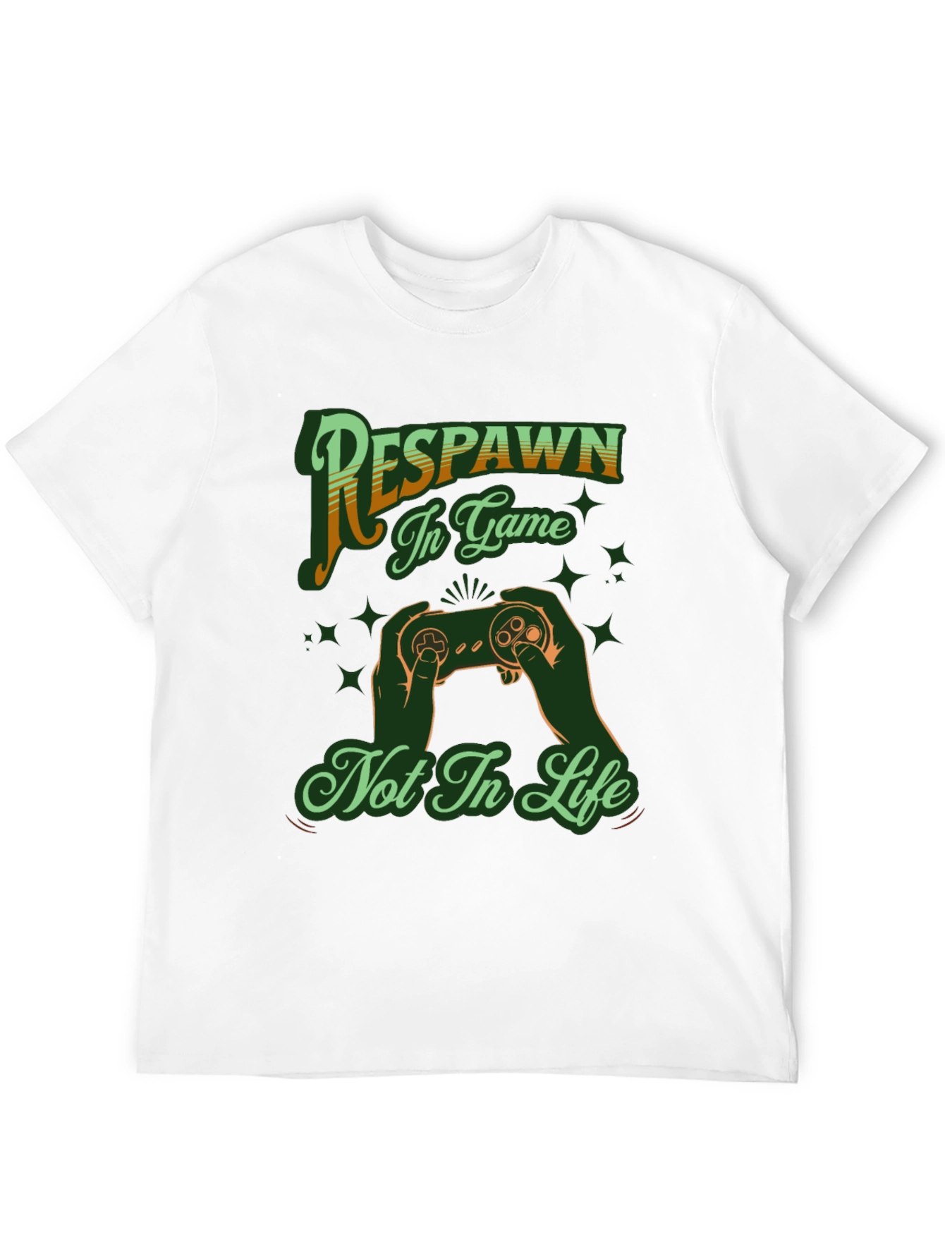 Respawn In Game Black T-Shirt