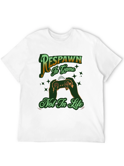 Respawn In Game Black T-Shirt