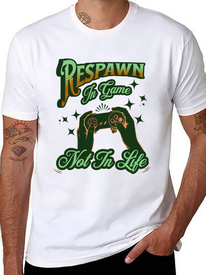Respawn In Game Black T-Shirt
