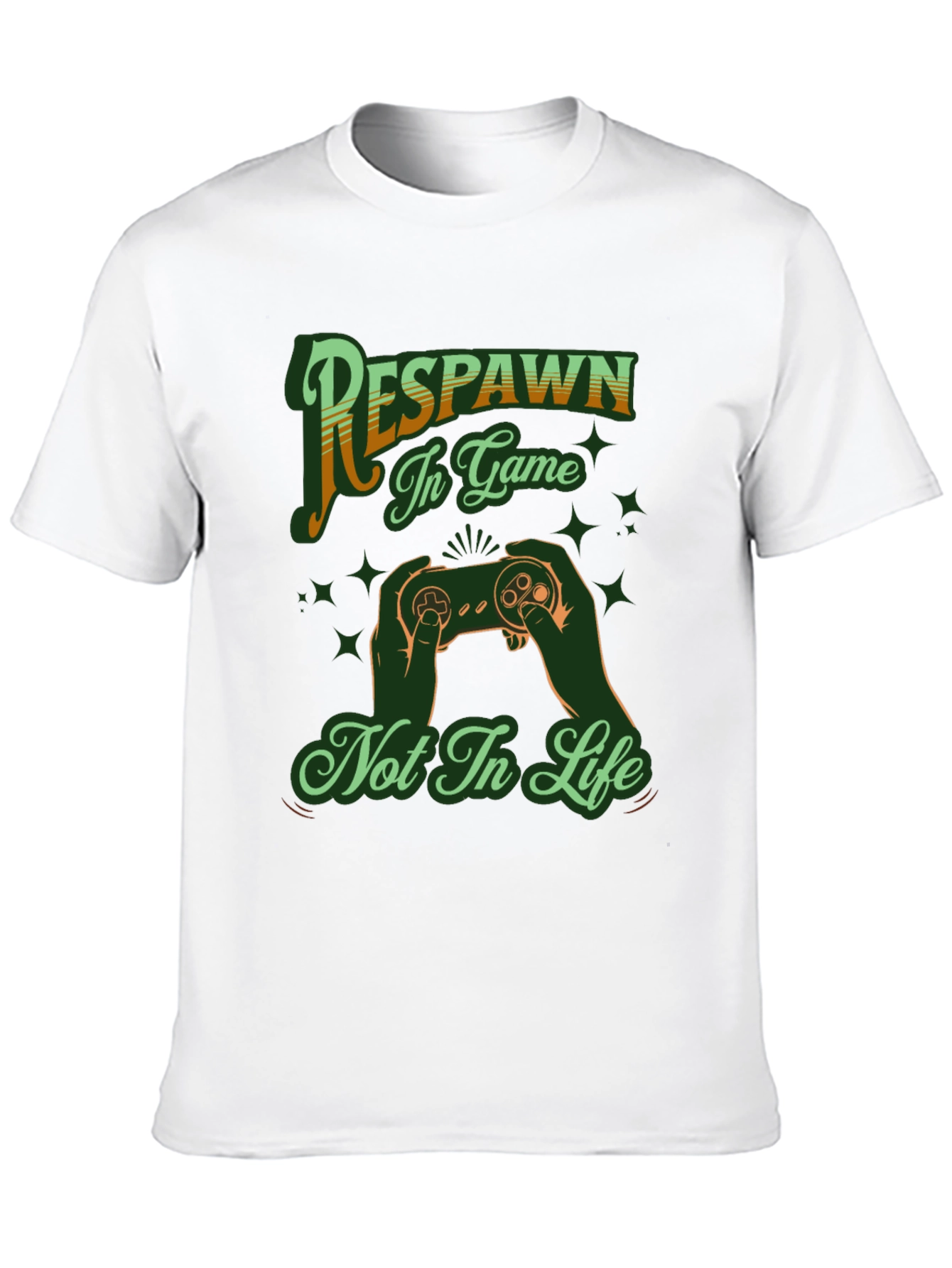 Respawn In Game Black T-Shirt