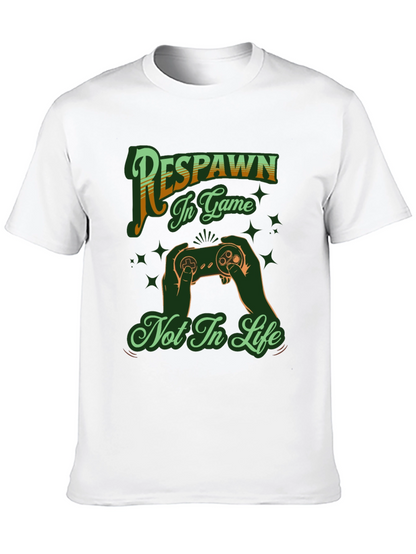 Respawn In Game Black T-Shirt